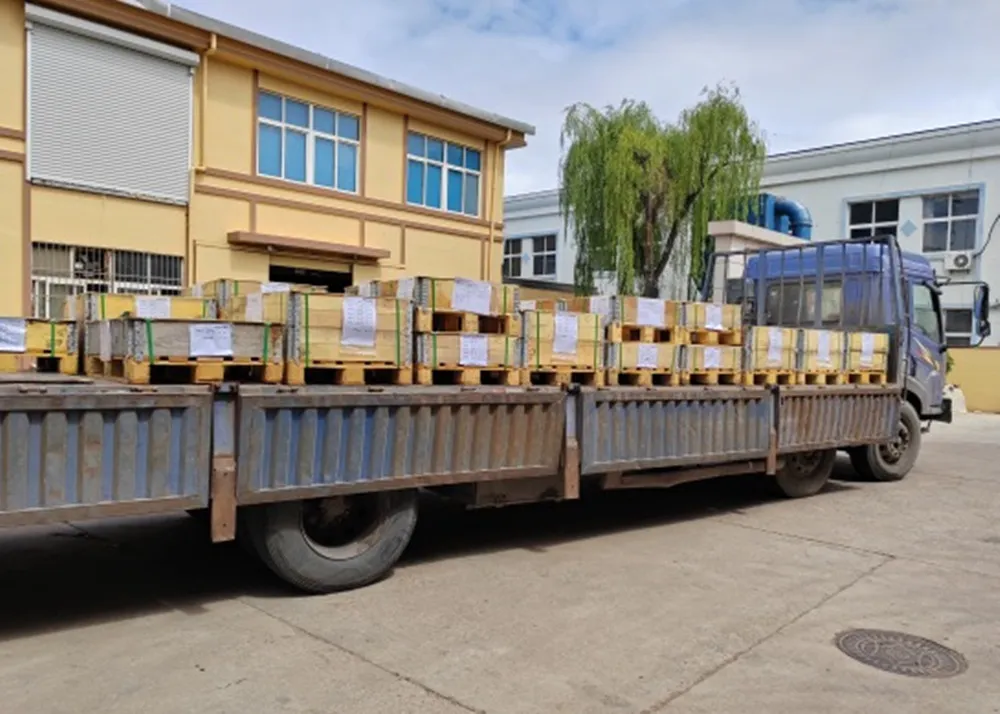 Bộ phận xi lanh thông qua vận tải đường sắt